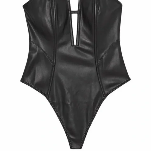 Victoria's Secret Black Bodysuit